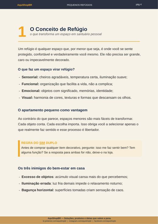 O Conceito de Refúgio